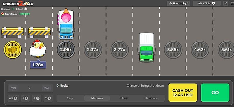 Chicken Road 2 Schwierigkeitsgrade