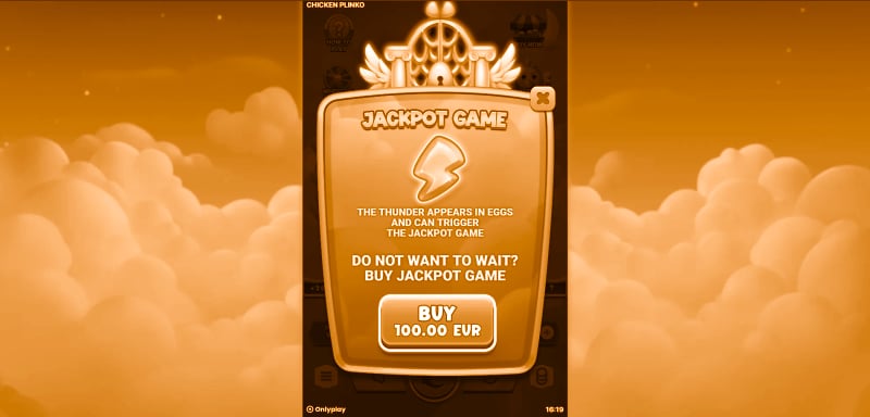 Chicken Plinko Bonus Buy Onlyplay RTP Vergleich