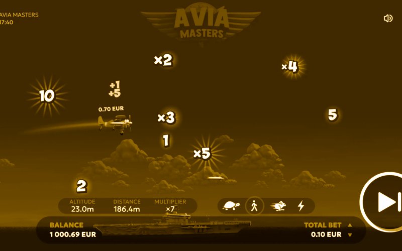 Happy Bird BGaming – Session-Kalkulation und Vier Tempomodi