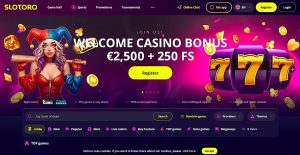 Slotoro Casino im Praxistest: Anmeldung bis zum ersten Spin