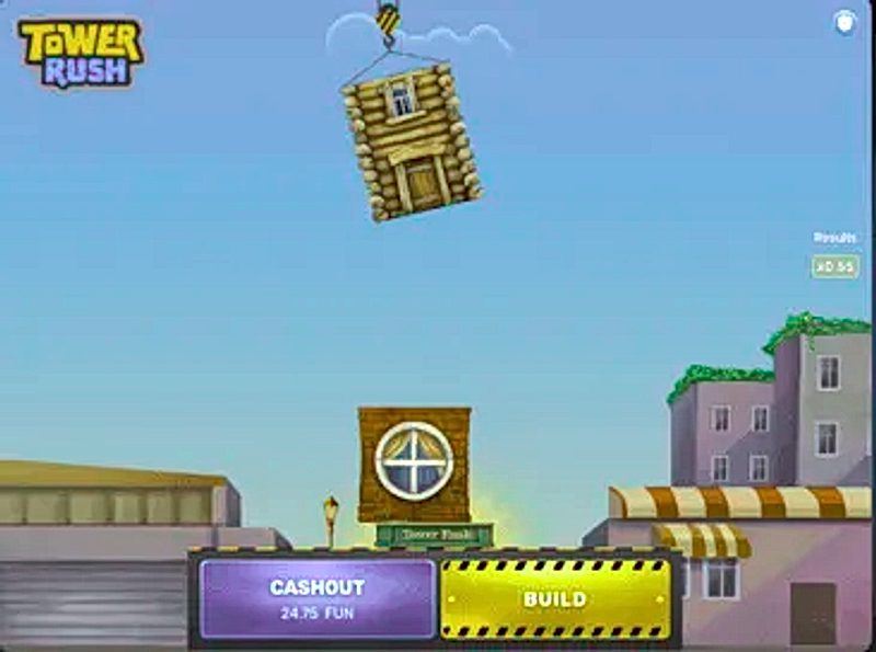 Tower Rush Cashout-Strategie und Multiplikator-Anzeige